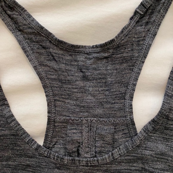 Lululemon racerback grey tank - Picture 5 of 5